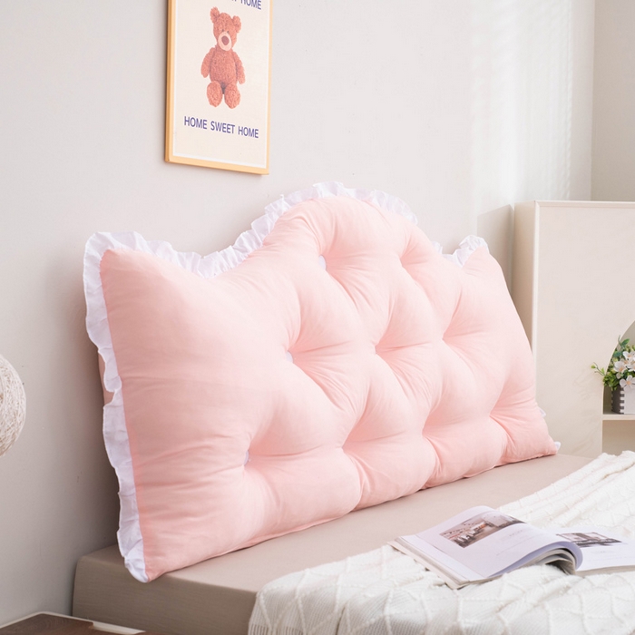 91家纺网 家纺一手货源 找家纺 美达人 2024新款水洗棉安妮儿系列珍珠棉靠背 吖妮-玉