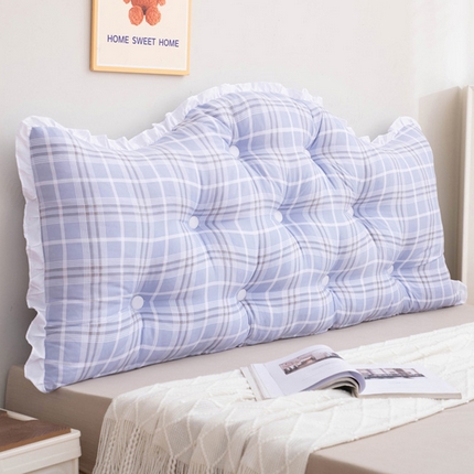 美达人 2024新款水洗棉安妮儿系列珍珠棉靠背 吖妮-大格