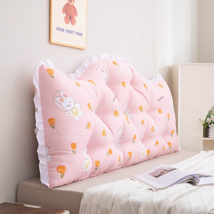 91家纺网 家纺一手货源 找家纺 美达人 2024新款水洗棉安妮儿系列珍珠棉靠背 吖妮-太空兔