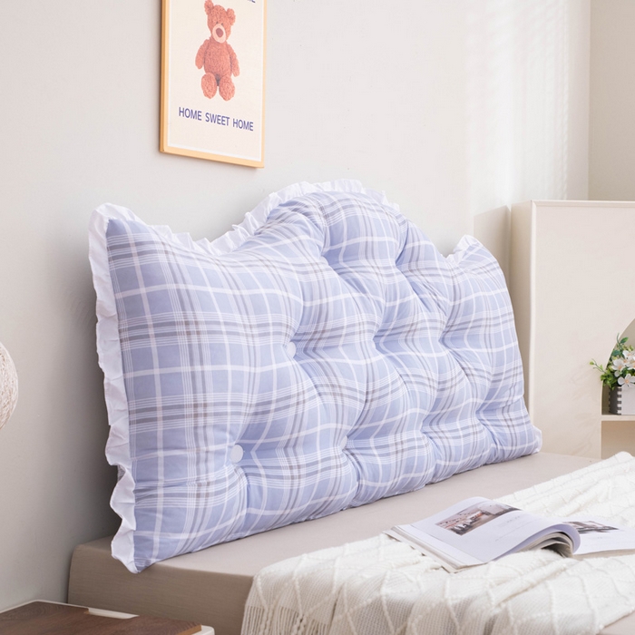 91家纺网 家纺一手货源 找家纺 美达人 2024新款水洗棉安妮儿系列珍珠棉靠背 吖妮-大格