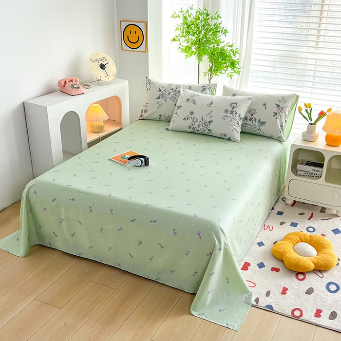 91家纺网 家纺一手货源 找家纺 雲归梦 2024新款全棉13070多规格四件套 花韵