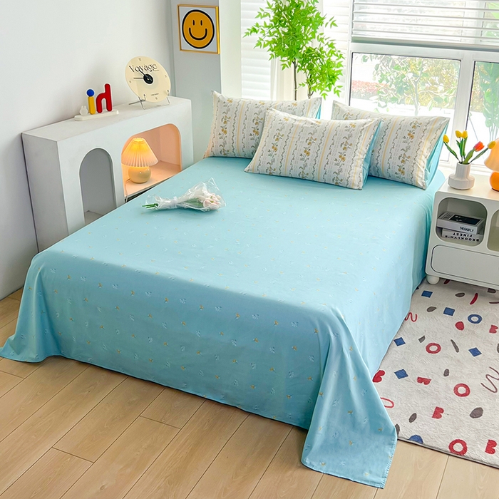 91家纺网 家纺一手货源 找家纺 雲归梦 2024新款全棉13070多规格四件套 宁静致远