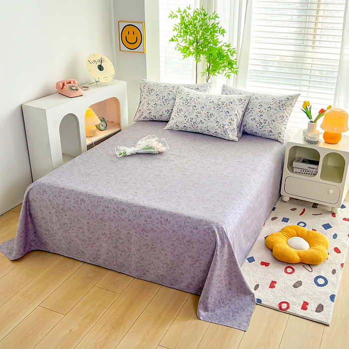 91家纺网 家纺一手货源 找家纺 雲归梦 2024新款全棉13070多规格四件套 香草涧