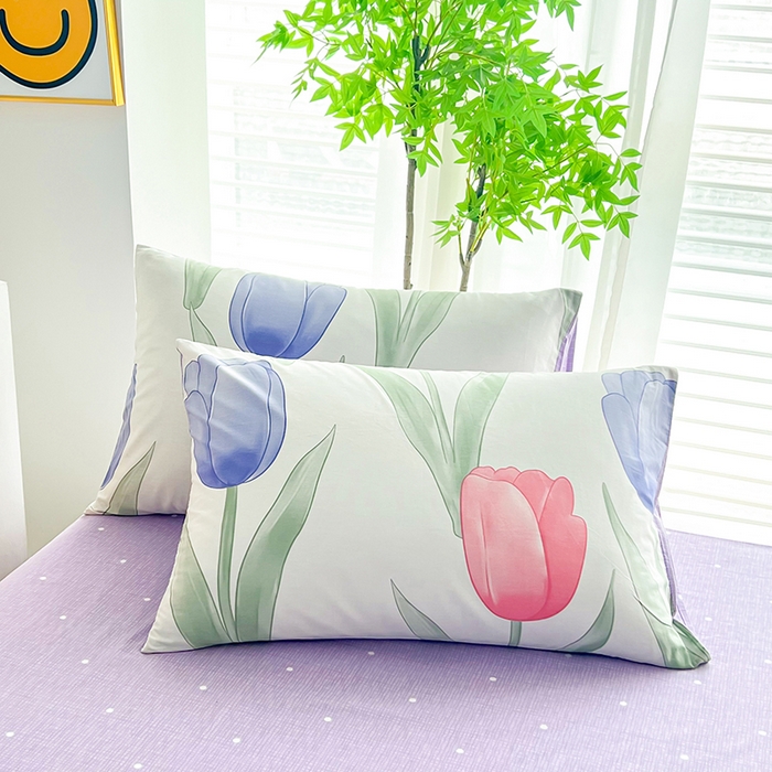 91家纺网 家纺一手货源 找家纺 雲归梦 2024新款全棉13070多规格四件套 香恋花