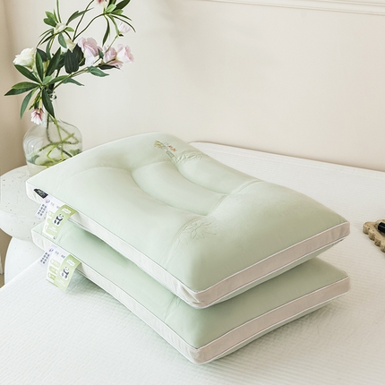 91家纺网 家纺一手货源 找家纺 （总）梦叶草 2024新款母婴级所盼皆达五分区枕护颈枕芯抗菌防螨舒适酒店枕头 48*74cm
