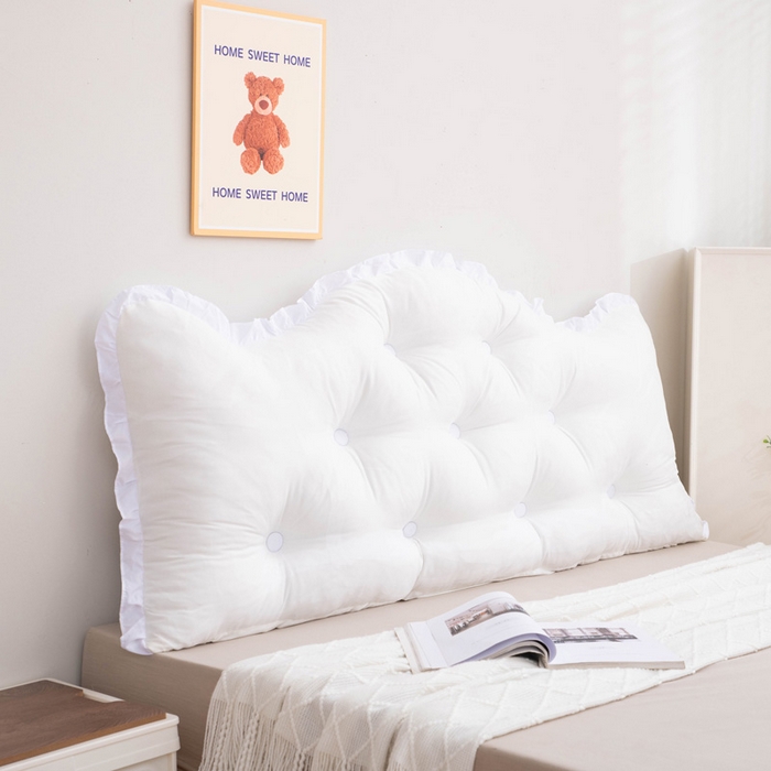 91家纺网 家纺一手货源 找家纺 美达人 2024新款水洗棉安妮儿系列珍珠棉靠背 吖妮-米