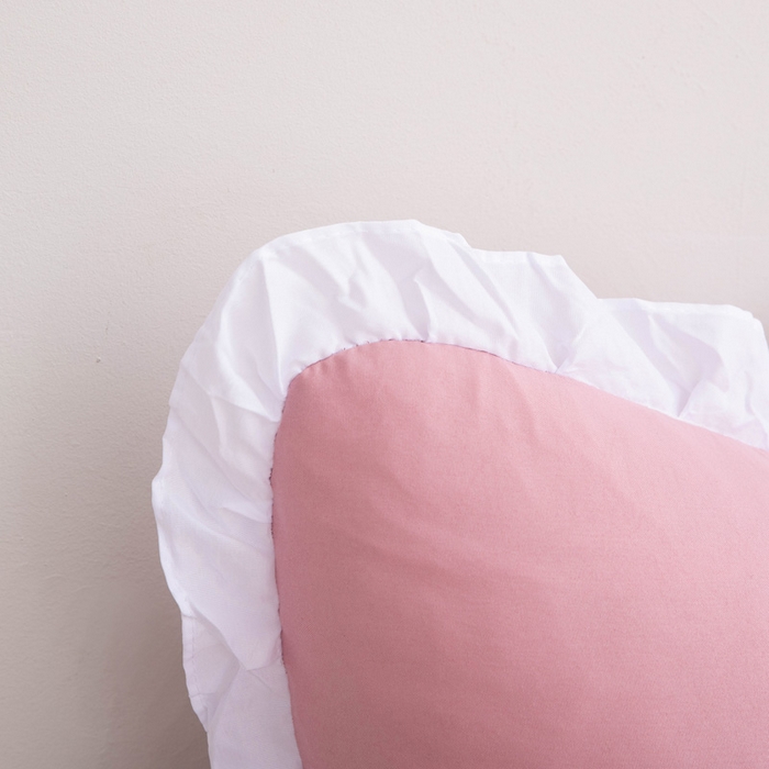 91家纺网 家纺一手货源 找家纺 美达人 2024新款水洗棉安妮儿系列珍珠棉靠背 吖妮-豆沙