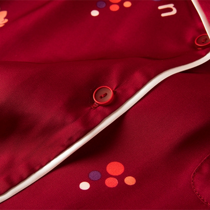 91家纺网 家纺一手货源 找家纺 洛兰沙家居馆【只代发】【只代发】 2024新款婚庆冰丝睡衣 10