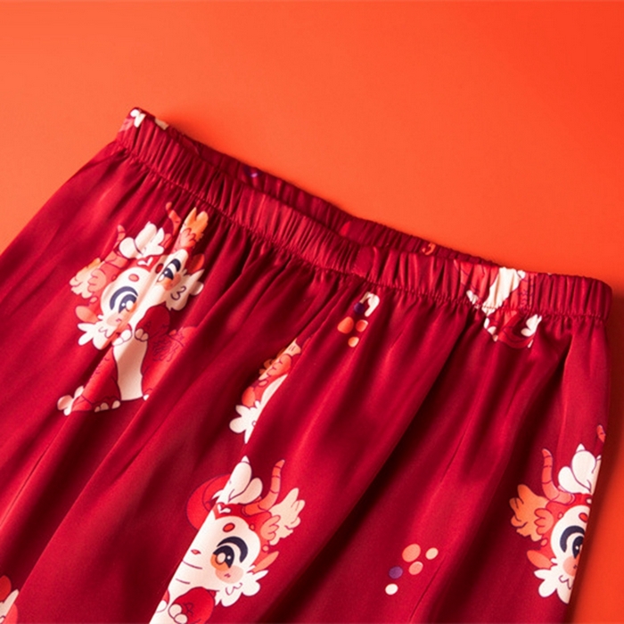 91家纺网 家纺一手货源 找家纺 洛兰沙家居馆【只代发】【只代发】 2024新款婚庆冰丝睡衣 10