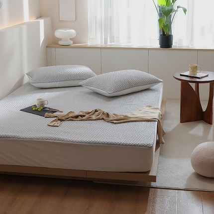 91家纺网 家纺一手货源 找家纺 （总）沐晴 2024新款超凉感凉豆豆床笠款