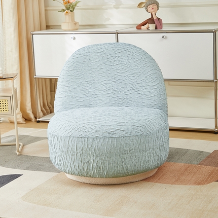 91家纺网 家纺一手货源 找家纺 （总）丝绮鹿2024新款梭织浮雕云纱纹系列-雪梨沙发椅套