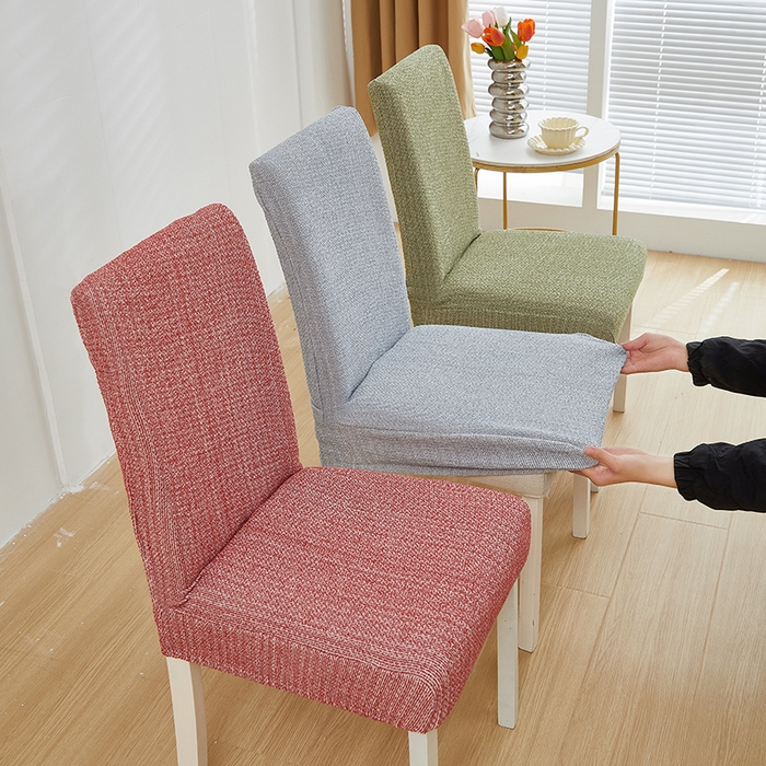 91家纺网 家纺一手货源 找家纺 （总）丝绮鹿 2024新款仿麻雪尼尔系列松紧椅子套