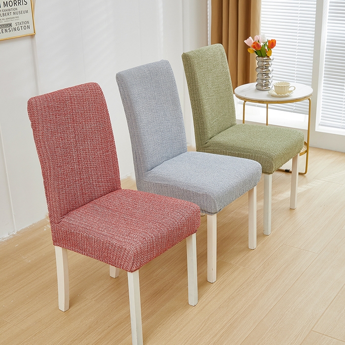 91家纺网 家纺一手货源 找家纺 （总）丝绮鹿 2024新款仿麻雪尼尔系列松紧椅子套