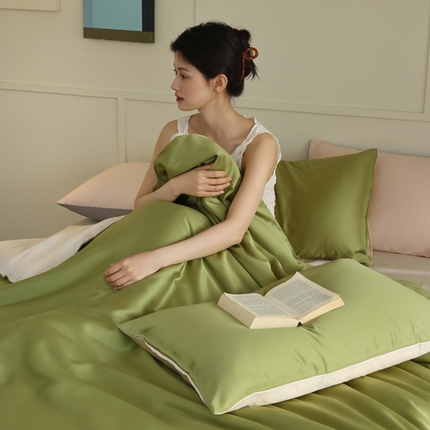 91家纺网 家纺一手货源 找家纺 （总）轩和 2025新款A类LF兰精天丝四件套