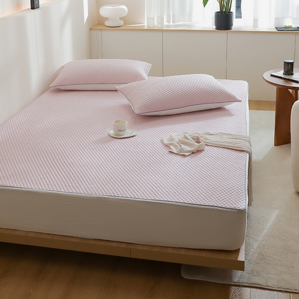 91家纺网 家纺一手货源 找家纺 （总）沐晴 2024新款超凉感凉豆豆床笠款