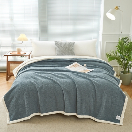 91家纺网 家纺一手货源 找家纺 （总）馨米莱家纺 2024新款250G牛奶绒毛毯系列