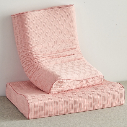 91家纺网 家纺一手货源 找家纺 鼎盛乳胶 2025新款华夫格乳胶枕樱花粉