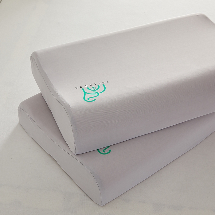 91家纺网 家纺一手货源 找家纺 鼎盛乳胶 2025新款凉感乳胶枕凉感灰