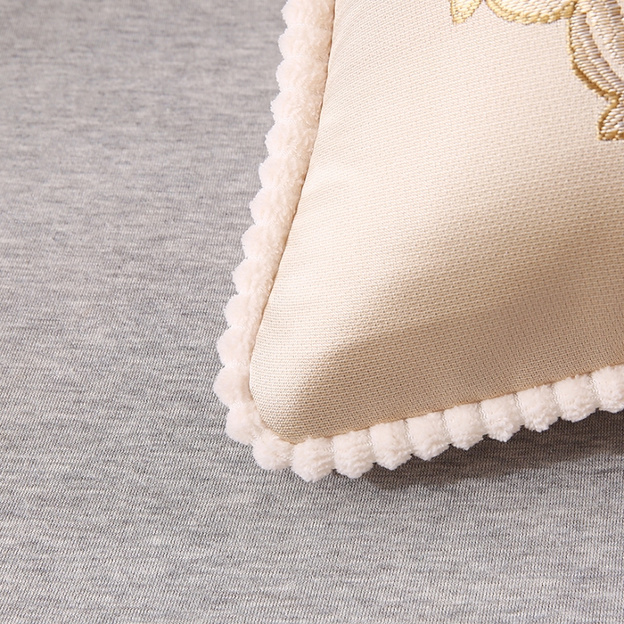 91家纺网 家纺一手货源 找家纺 （总）蔻眠 2024新款花开富贵刺绣抱枕沙发靠枕腰靠