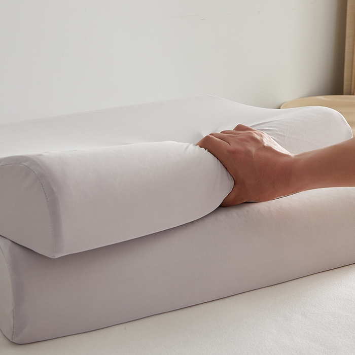 91家纺网 家纺一手货源 找家纺 鼎盛乳胶 2025新款凉感乳胶枕凉感灰