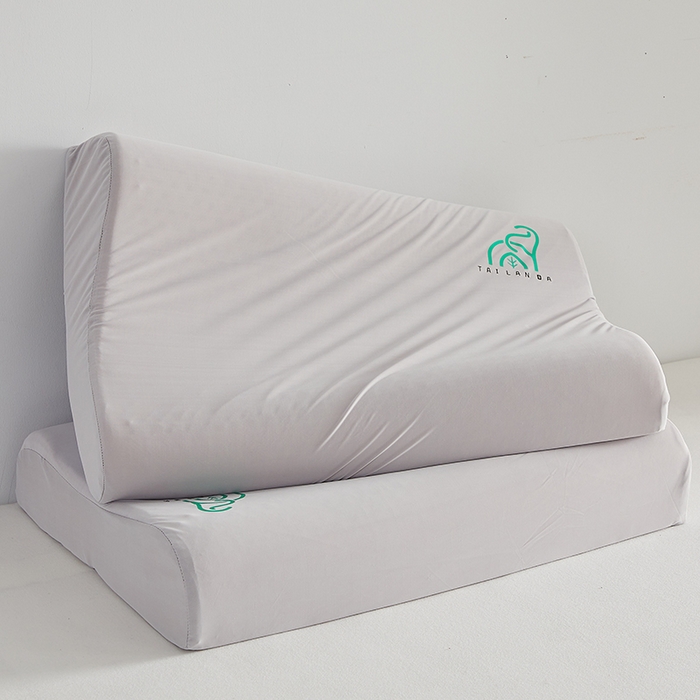 91家纺网 家纺一手货源 找家纺 鼎盛乳胶 2025新款凉感乳胶枕凉感灰