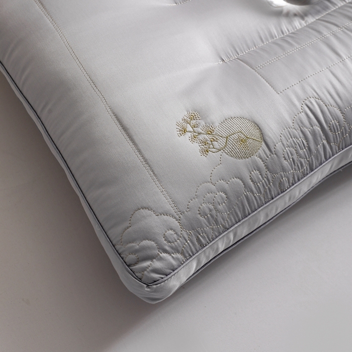 91家纺网 家纺一手货源 找家纺 爱尚家枕芯 2024新款静韵沉香枕枕头枕芯 静韵沉香枕高级灰48*74cm/只