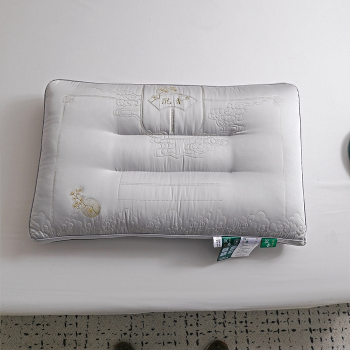 91家纺网 家纺一手货源 找家纺 爱尚家枕芯 2024新款静韵沉香枕枕头枕芯 静韵沉香枕高级灰48*74cm/只