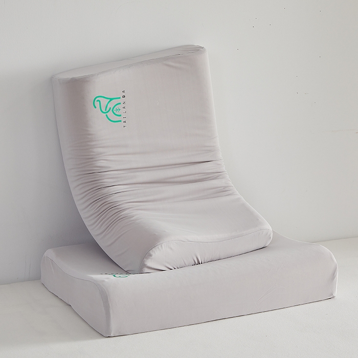 91家纺网 家纺一手货源 找家纺 鼎盛乳胶 2025新款凉感乳胶枕凉感灰