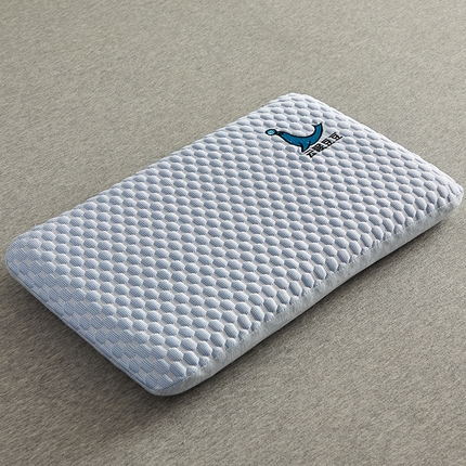 91家纺网 家纺一手货源 找家纺 （总）鼎盛乳胶 2025新款儿童云眠凉感豆豆乳胶枕30*50cm