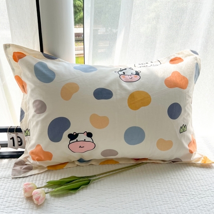 91家纺网 家纺一手货源 找家纺 （总）百寐 2024新款13372印花卡通枕套信封印花枕套