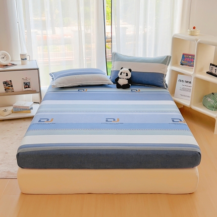 91家纺网 家纺一手货源 找家纺 （总）新印象 2025新款花边老粗布床单款床笠款三件套