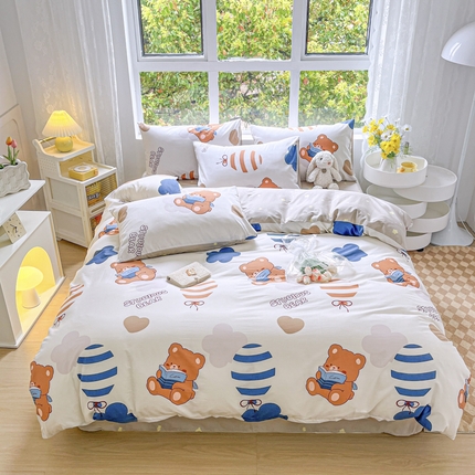 91家纺网 家纺一手货源 找家纺 （总）世爵 2024新款12868全棉印花单品被套