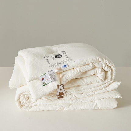 易博被业 热卖华夫格被被子被芯-泡泡 泡泡白