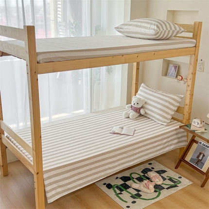 91家纺网 家纺一手货源 找家纺 （总）多品 2024新款水洗棉皱皱纱学生宿舍单床单