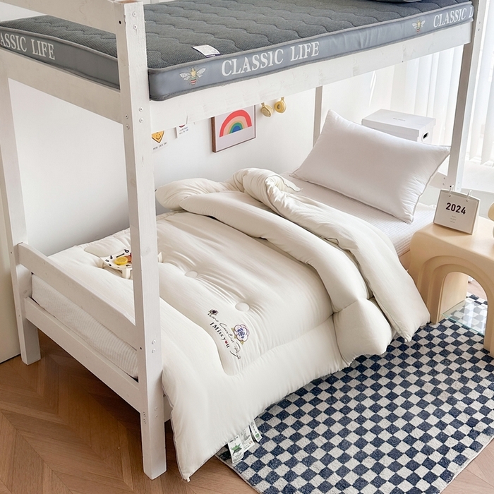 91家纺网 家纺一手货源 找家纺 （总）招财狼家纺  2024新款水洗磨毛学生大豆被夏被春秋被多被芯被子