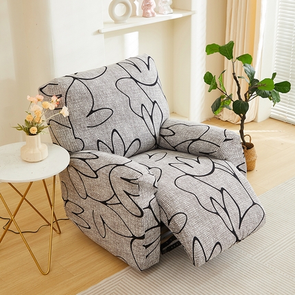 91家纺网 家纺一手货源 找家纺 （总）逐日沙发套 2024新款牛奶丝印花-芝华仕沙发套