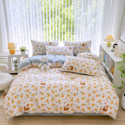 91家纺网 家纺一手货源 找家纺 （总）世爵 2024新款12868全棉印花单品被套