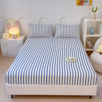 91家纺网 家纺一手货源 找家纺 （总）感遇家纺 2024新款纯棉床单床笠枕套