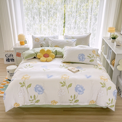 91家纺网 家纺一手货源 找家纺 （总）世爵 2024新款12868全棉印花四件套