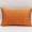 91家纺网 家纺一手货源 找家纺 澜屿 2024新款禅丝高精密刺绣小抱枕头枕芯腰靠枕 字母-亮橙