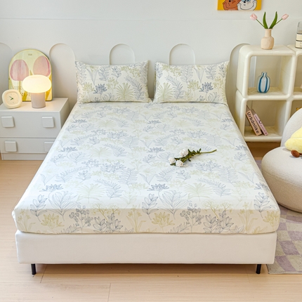 91家纺网 家纺一手货源 找家纺 （总）感遇家纺 2024新款纯棉床单床笠枕套