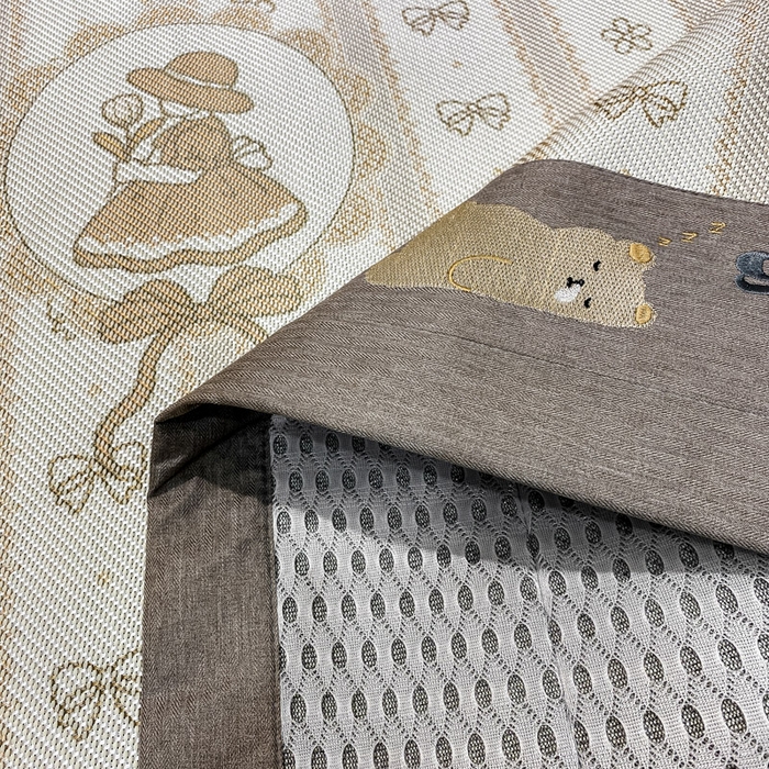 91家纺网 家纺一手货源 找家纺 宜家坊 2024新款A类抗菌数码印花冰藤凉席 床席款-莎莉公主