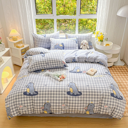 91家纺网 家纺一手货源 找家纺 （总）世爵 2024新款12868全棉印花四件套