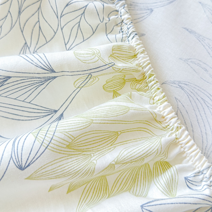 91家纺网 家纺一手货源 找家纺 感遇家纺 2024新款纯棉床单床笠枕套 床笠款-暗香