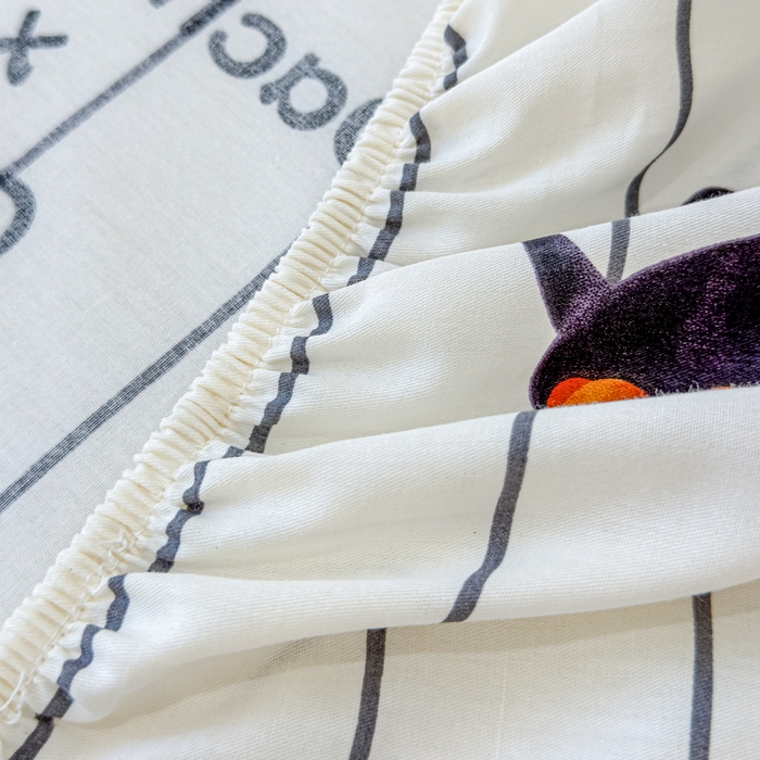 91家纺网 家纺一手货源 找家纺 感遇家纺 2024新款纯棉床单床笠枕套 床笠款-腊肠犬