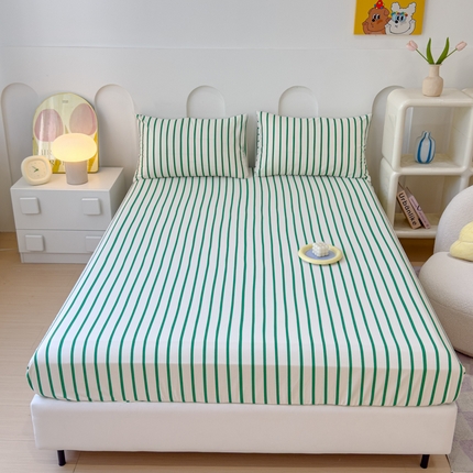 91家纺网 家纺一手货源 找家纺 （总）感遇家纺 2024新款纯棉床单床笠枕套