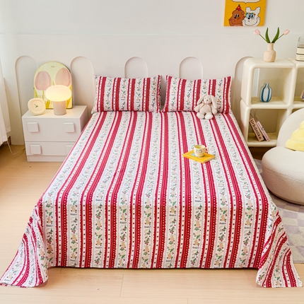 91家纺网 家纺一手货源 找家纺 （总）感遇家纺 2024新款纯棉床单床笠枕套