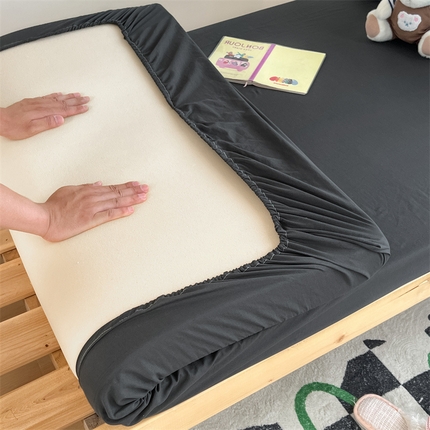 91家纺网 家纺一手货源 找家纺 （总）多品 2024新款水洗棉皱皱纱学生宿舍单床笠