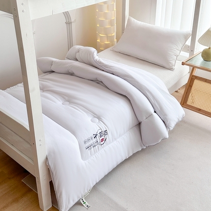 91家纺网 家纺一手货源 找家纺 （总）招财狼家纺  2024新款水洗磨毛学生大豆被夏被春秋被多被芯被子