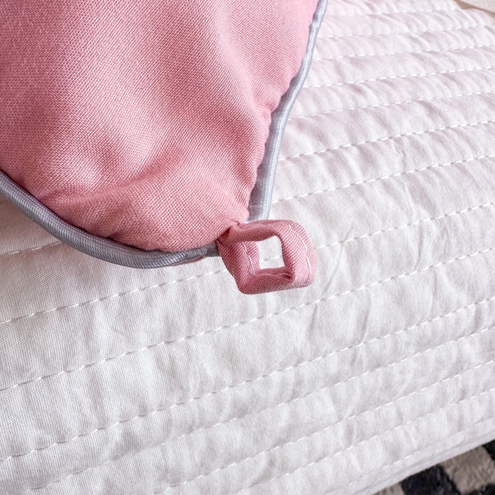 91家纺网 家纺一手货源 找家纺 羽涵家纺 2024新款10A抗菌10A抗菌水洗磨毛学生大豆被夏被春秋被冬被芯被子 棉麻大豆被 粉色